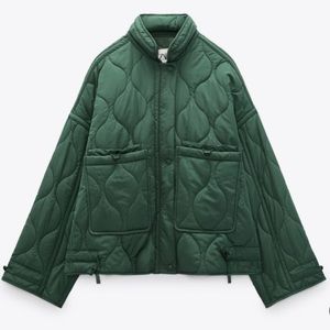 Zara green jacket